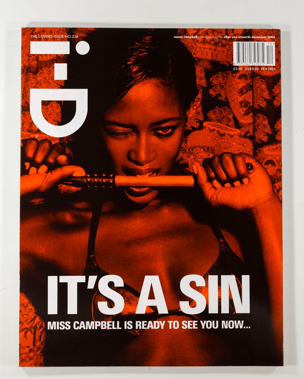 NAOMI CAMPBELL Ellen Von Unwerth DEBBIE HARRY Kelis i-D December 2003 238 Lovers