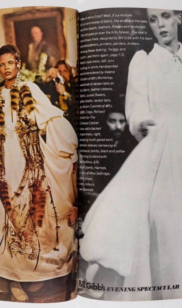 Twiggy MARTIN SHARP Oz magazine VOGUE Sept 1972 WARHOL Antonio Lopez BILL GIBB