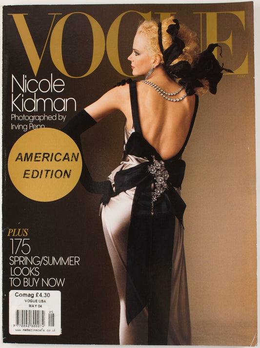 Nicole Kidman GISELE Daria Werbowy US VOGUE May 2004 Irving Penn STEPHEN SPROUSE