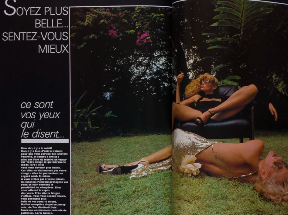 Marc Chagall PARIS VOGUE December 1977 Guy Bourdin HELMUT NEWTON Stephen Burrows