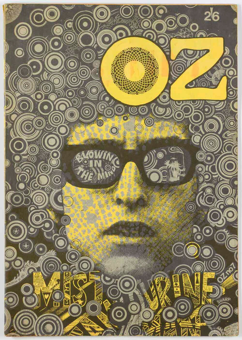 BOB DYLAN Oz magazine No.7 October 1967 MARTIN SHARP Richard Neville AMANDA LEAR