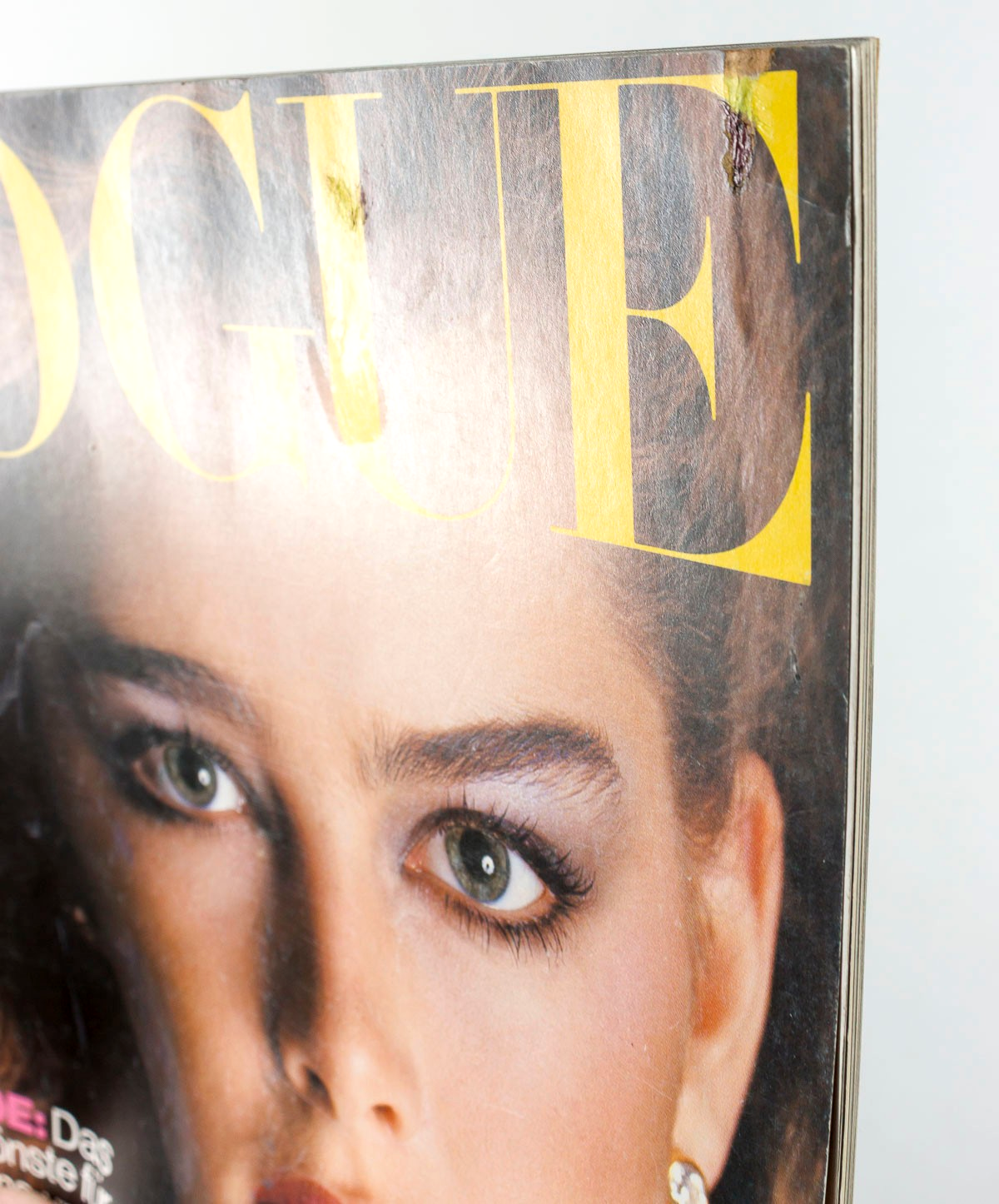 BROOKE SHIELDS Gia Carangi BARBARA NEUMANN Jodie Foster VOGUE GERMANY April 1980