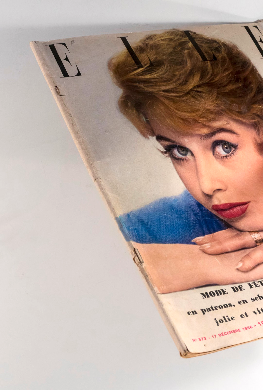 BRIGITTE BARDOT Coco Chanel INGRID BERGMAN Elle December 1956 DAPHNE DU MAURIER