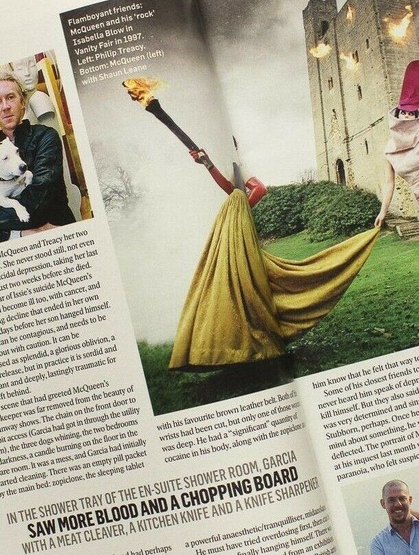 Alexander McQueen last days ISABELLA BLOW Martin Parr VTG Sunday Times magazine