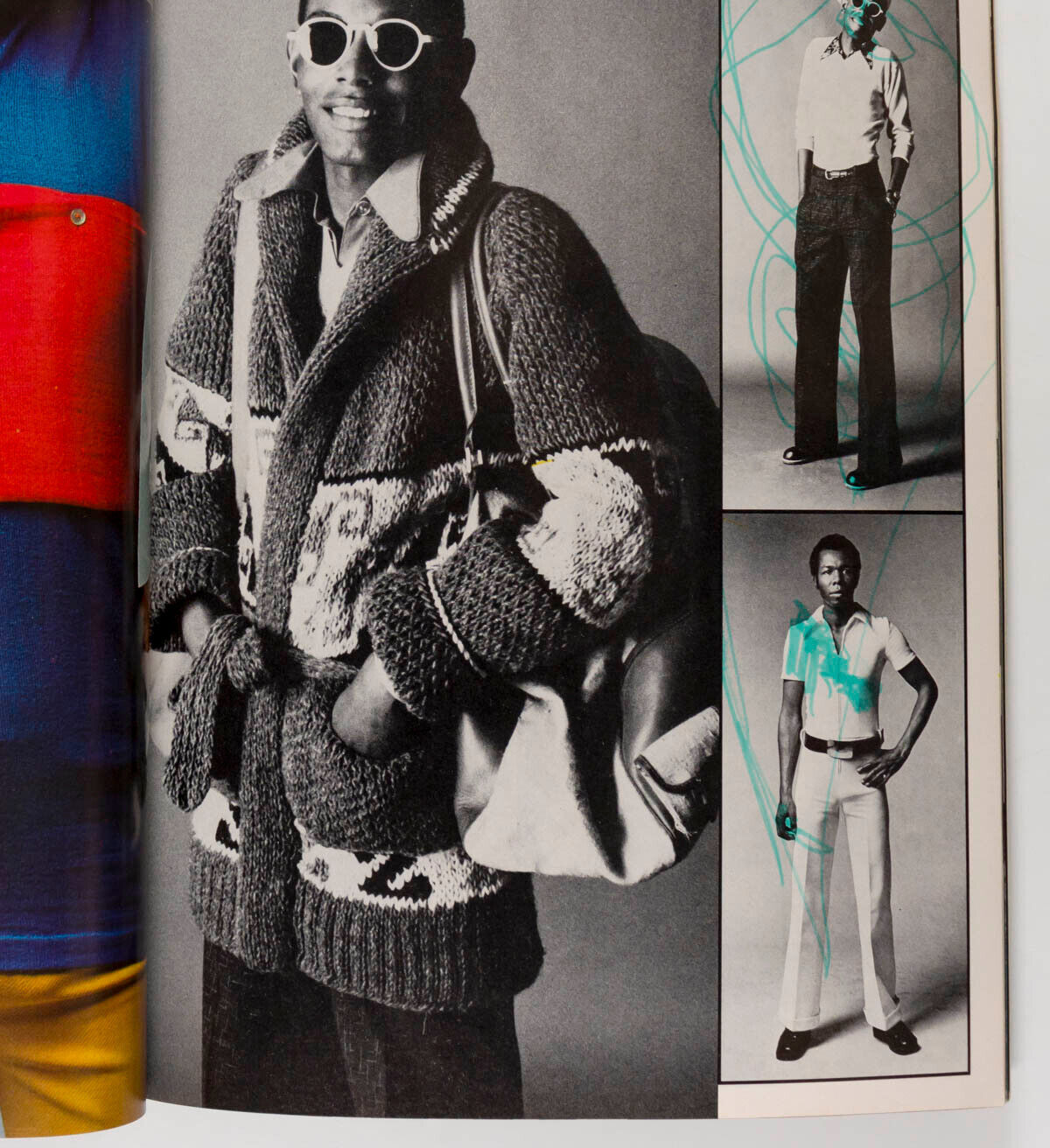 1st BLACK ISSUE L'uomo Vogue JAMES BALDWIN Miles Davis WILLI SMITH Joe Frazier A