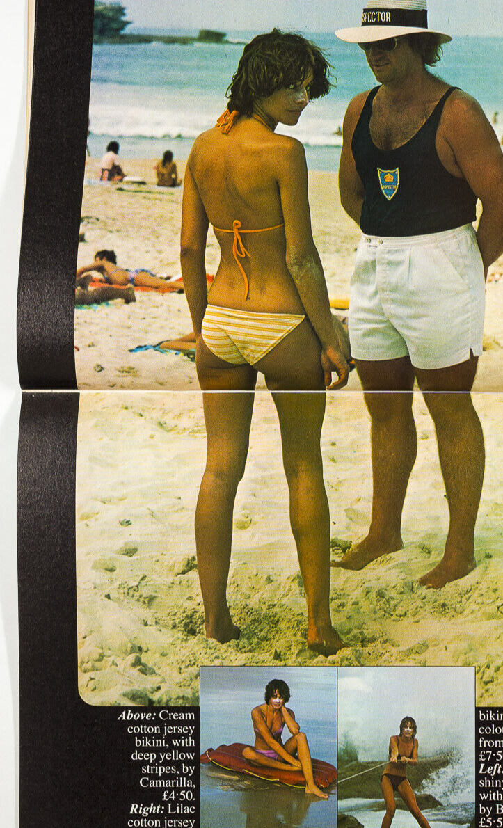 Angie Bowie TERRY O'NEILL Rod Stewart 19 MAGAZINE July 1975 Australia BIBA Quant