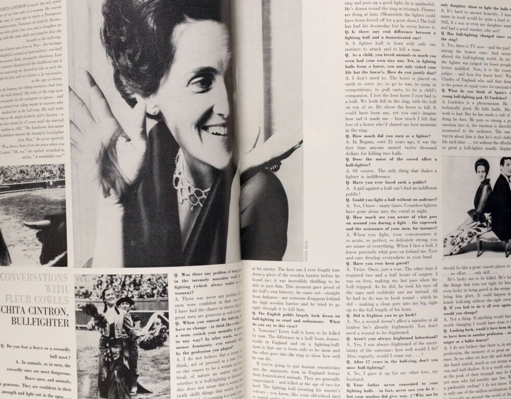 Jill Kennington FONTEYN Antoinette Sibley PRINCESS AGA KHAN Harpers UK July 1965