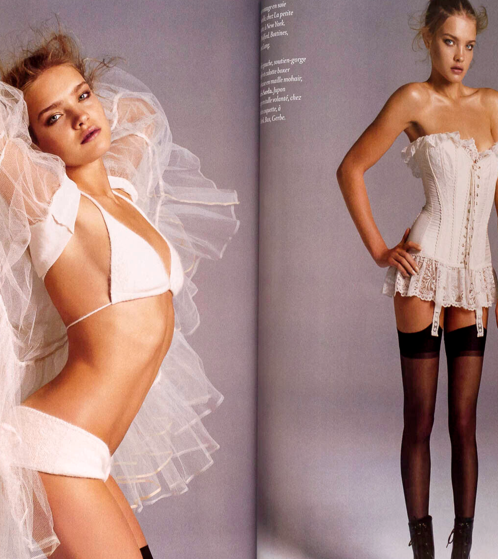 DIANA DONDOE Natalia Vodianova PARIS VOGUE November 2003 Isabeli Fontana CARINE
