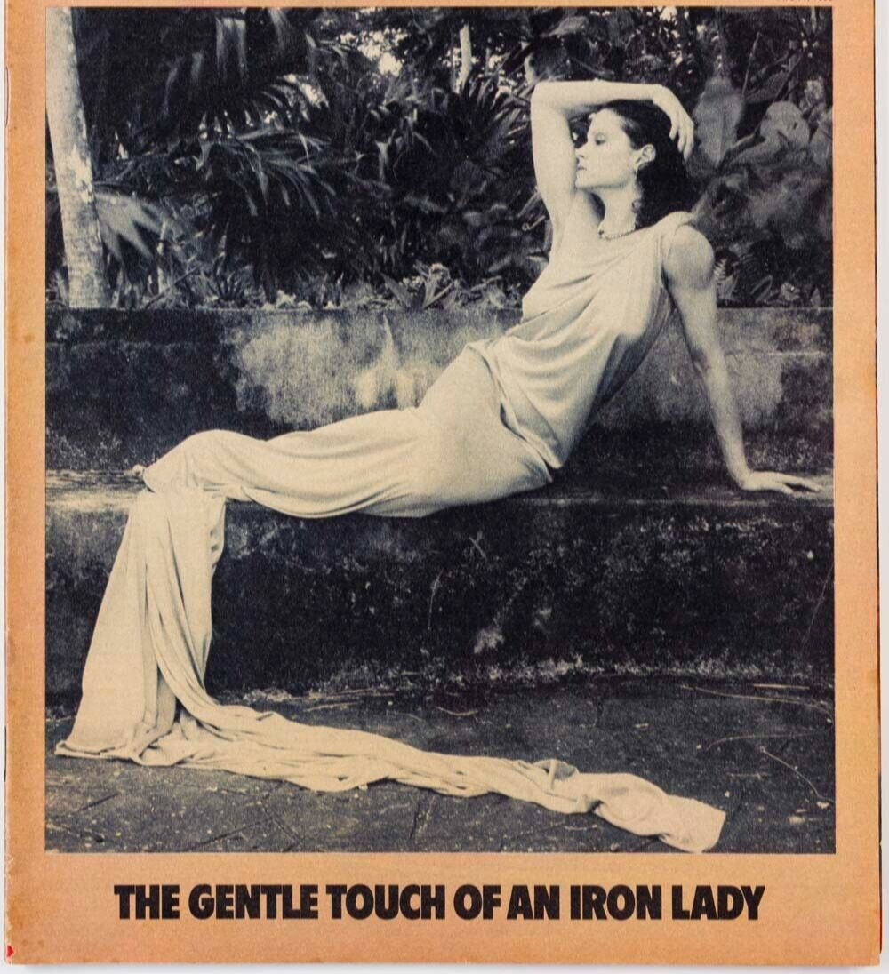 Lisa Lyon ROBERT MAPPLETHORPE Bruce Chatwin JONI MITCHELL Sunday Times magazine