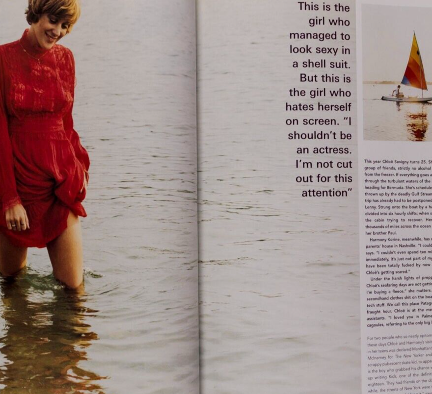 Chloe Sevigny HARMONY KORINE Tony Hawk LOLA SCHNABEL Bridget Hall i-D MAGAZINE