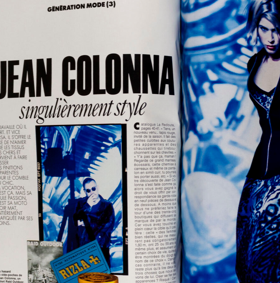 Madonna MEISEL Sex Book FRENCH ELLE magazine AMBER VALLETTA Jean Colonna SISLEY