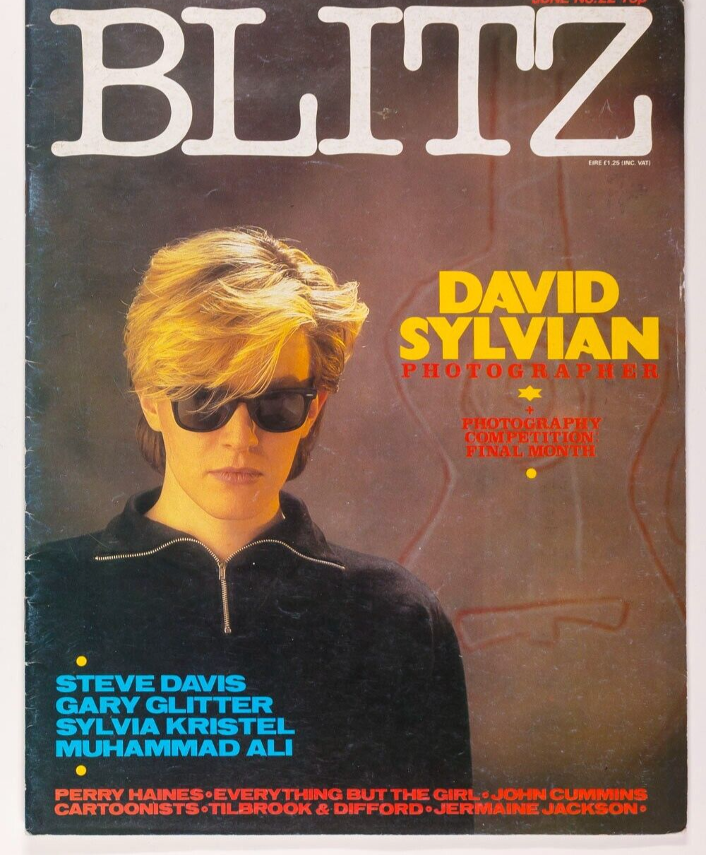 David Sylvian DEBRA HILL Steve Davis MUHAMMAD ALI Sylvia Kristel BLITZ magazine