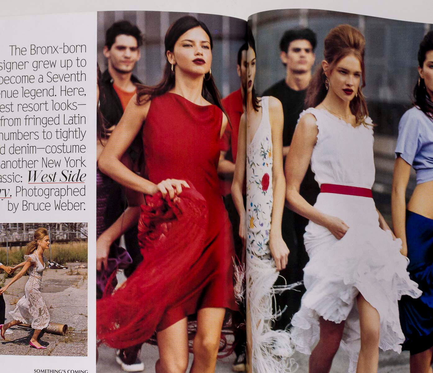 RENEE ZELLWEGER Catherine Zeta-Jones VOGUE magazine November 2002 Luhrmann VH1