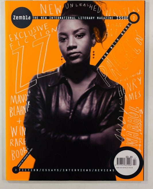ZZ Packer ADAM ANT Andy Warhol CYNTHIA OZICK Henry James ZEMBLA magazine #2 2003