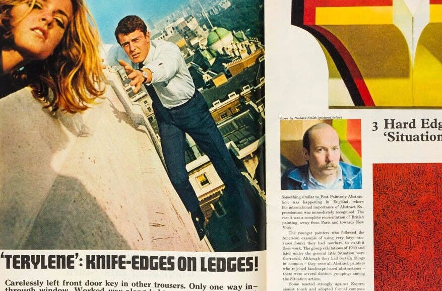 Robert Rauschenberg DAVID HOCKNEY Art BRIDGET RILEY Krushchev OBSERVER magazine