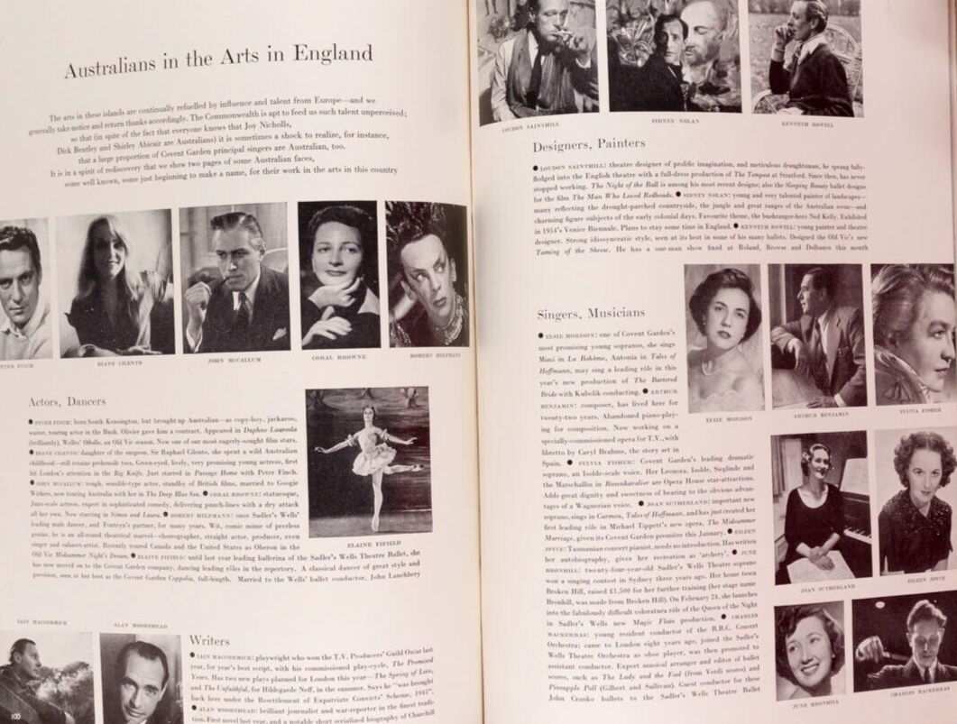 Susan Abraham NORMAN PARKINSON Australia VOGUE February 1955 JOHN WARD Huston UK