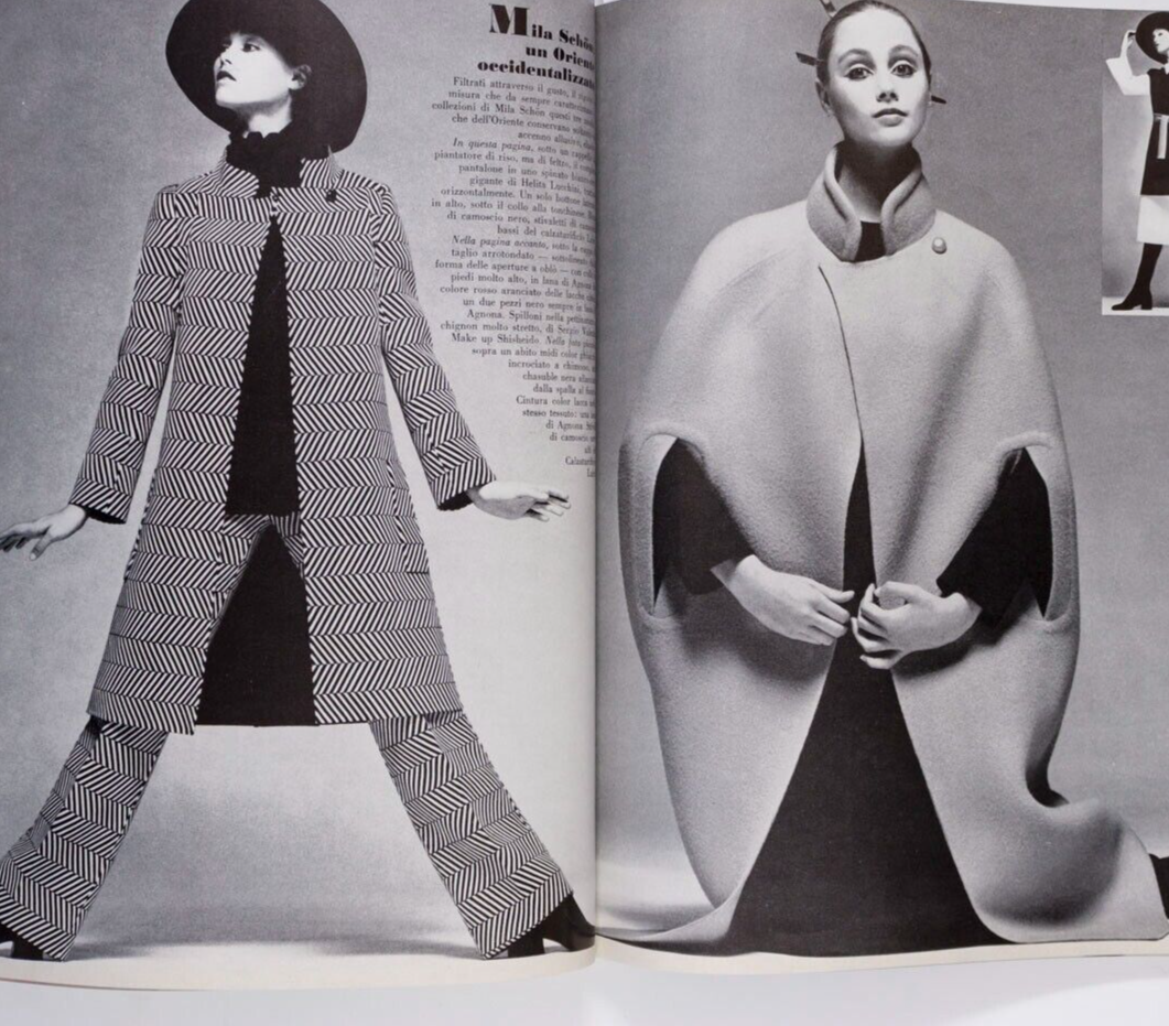 Birgitta Ramang VERUSCHKA Marisa Berenson VOGUE ITALIA Sept 1970 Donna Mitchell