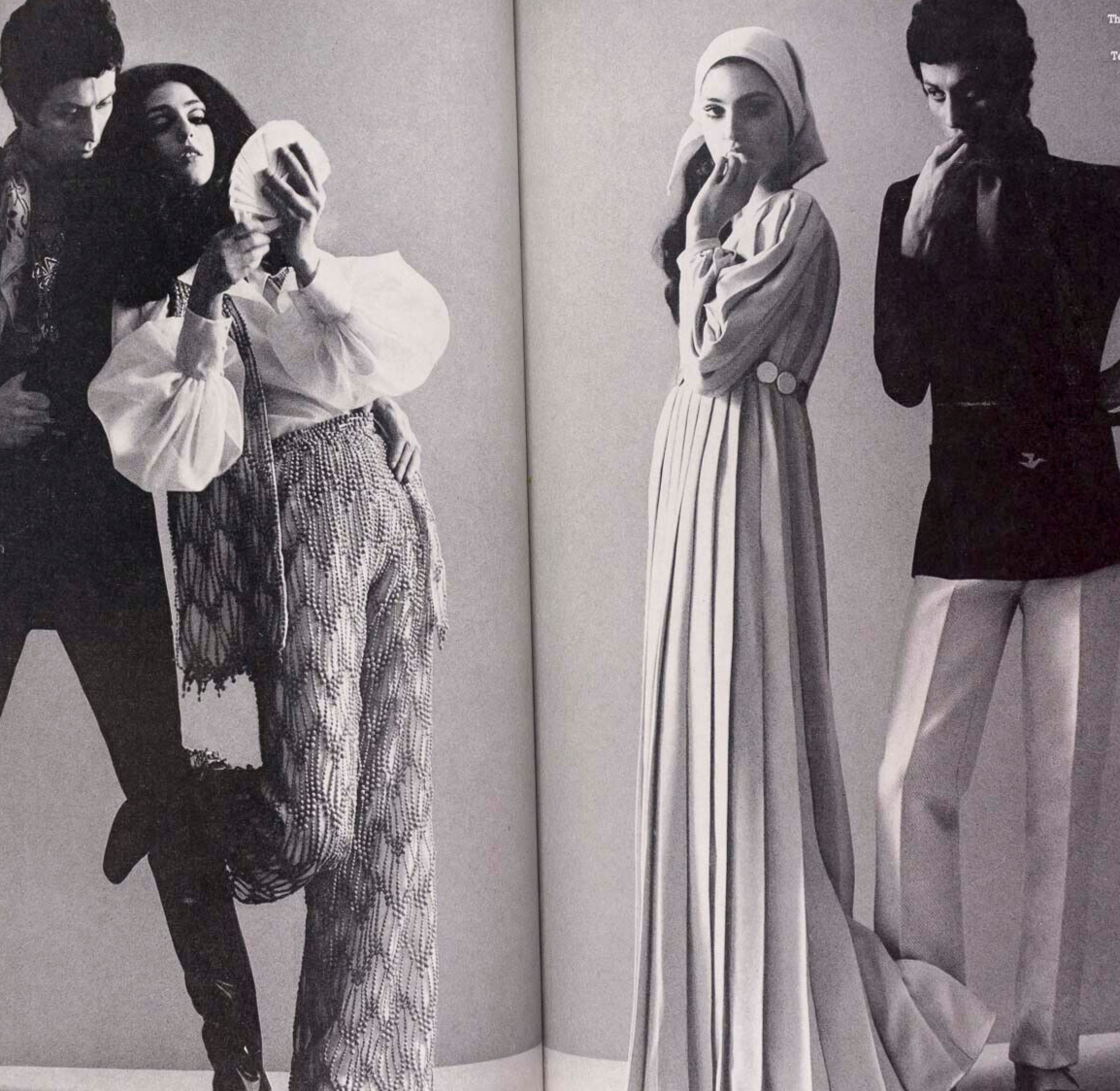 Cartier HELMUT NEWTON Cathee Dahmen QUEEN magazine Feb 1969 Benedetta Barzini UK