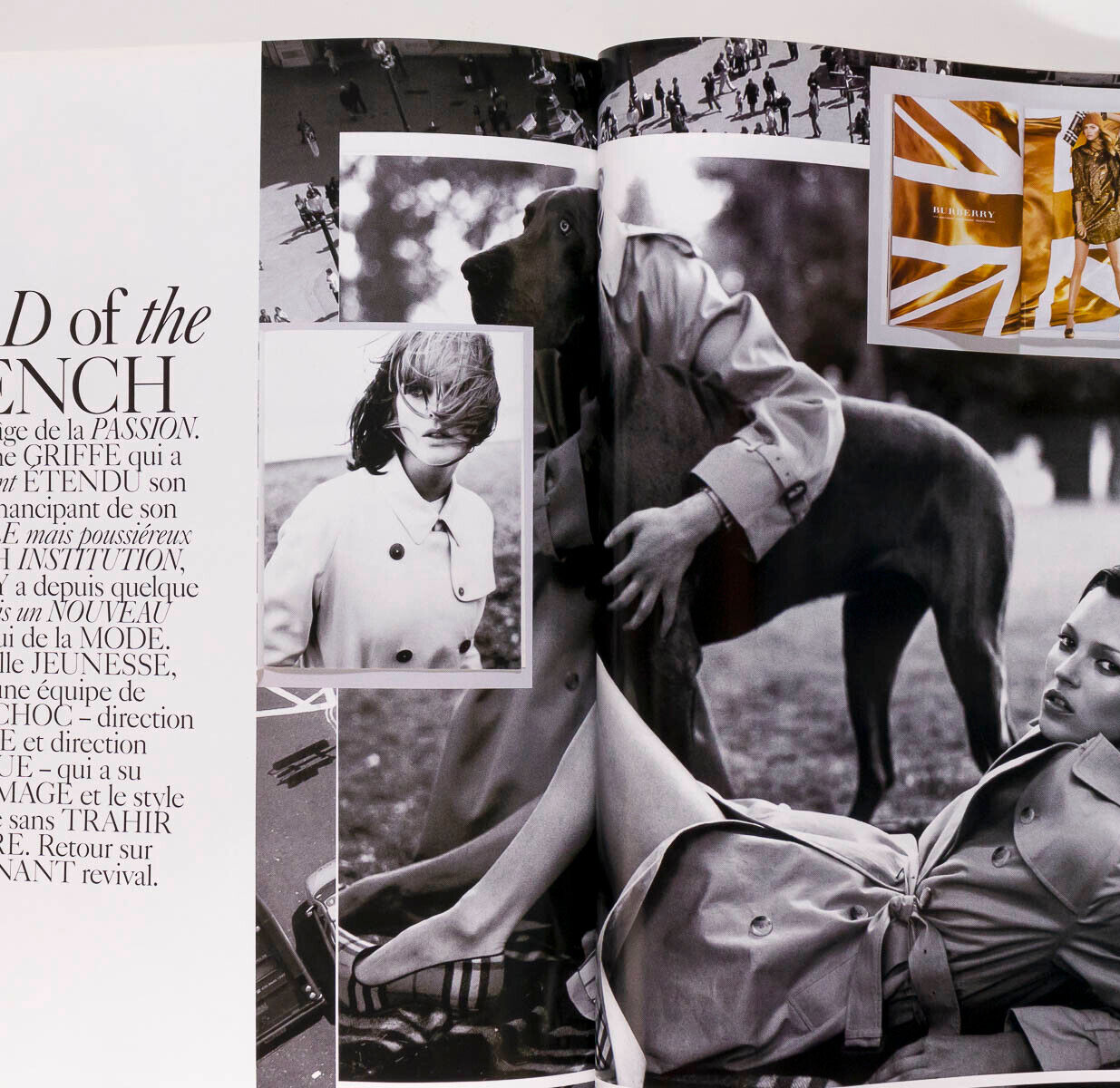 Jessica Stam GEMMA WARD Stephanie Seymour PARIS VOGUE September 2006 Biba LOEWE