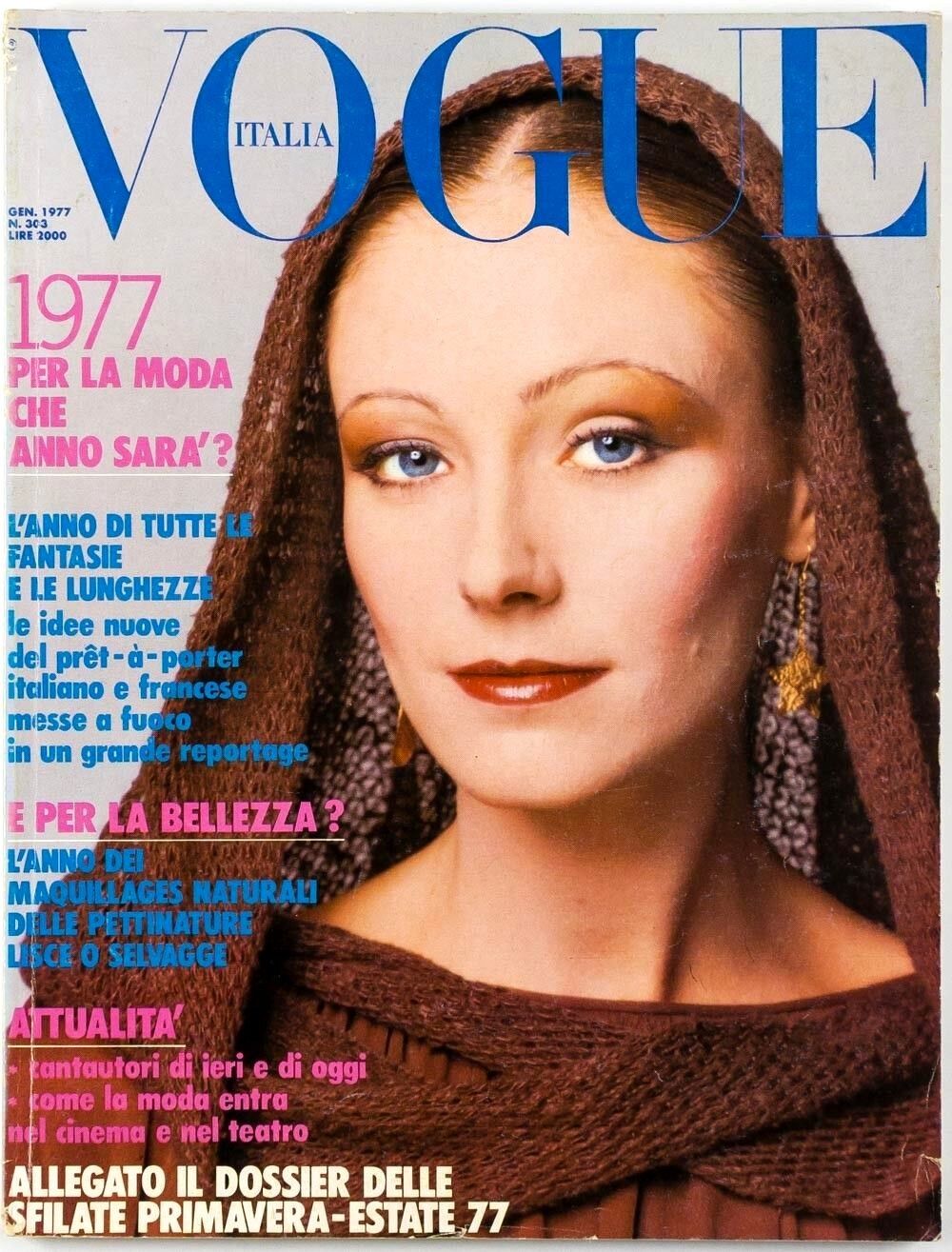 VOGUE ITALIA magazine VTG January 1977 SPRING SUMMER Milan COLLECTIONS issue S/S
