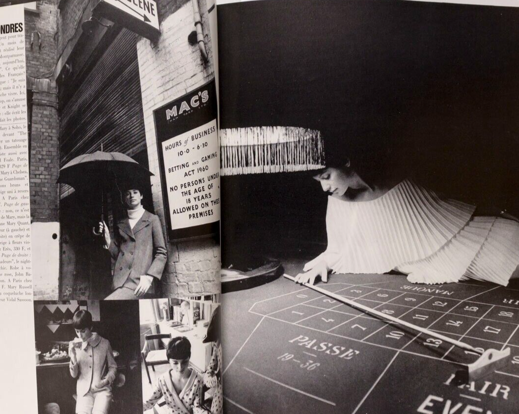 Guy Bourdin ANITA PALLENBERG Rolex PARIS VOGUE February 1965 60th birthday gift