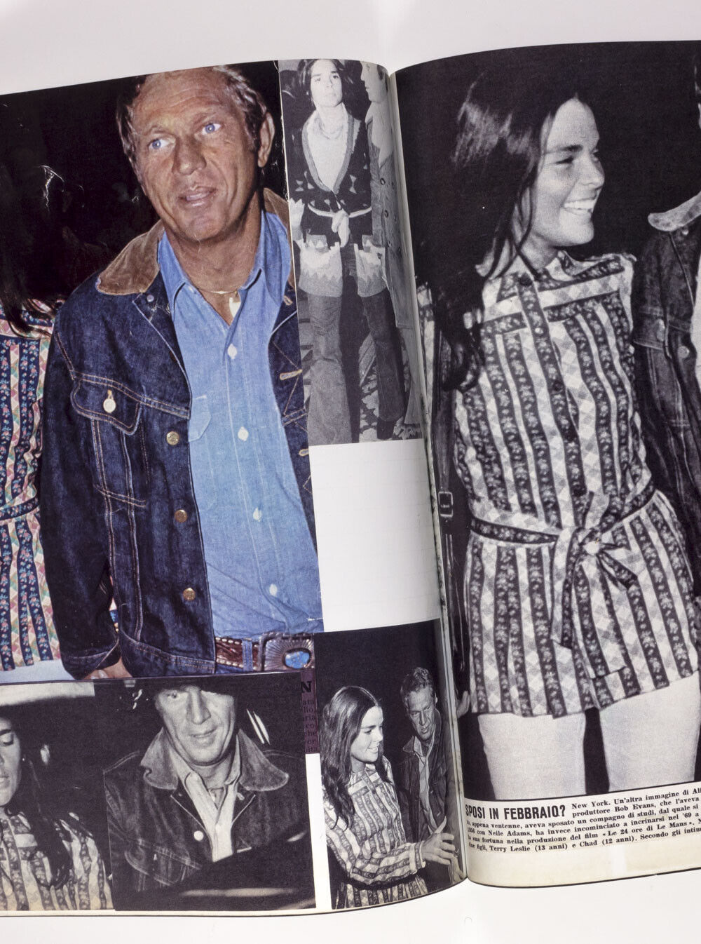 PERMANENT FOOD Maurizio Cattelan HELMUT BERGER Ali MacGraw LIZA MINNELLI vtg YSL