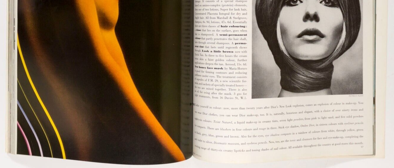 MAUDIE JAMES Guy Bourdin PATTIE BOYD  Vogue April 15th 1969  LINDA THORSON Rolex