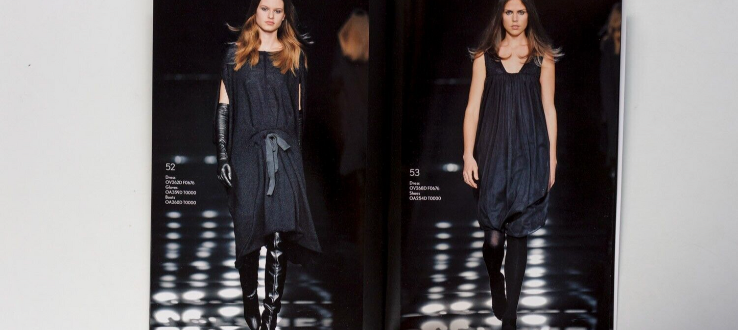 GISELE BUNDCHEN Mario Testino STEFANEL lookbook FALL 2008 catwalk models CATALOG