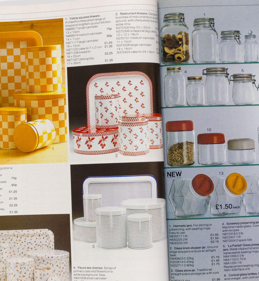 HABITAT catalogue TERENCE CONRAN Interior Design magazine PALASET Pagoda STORAGE