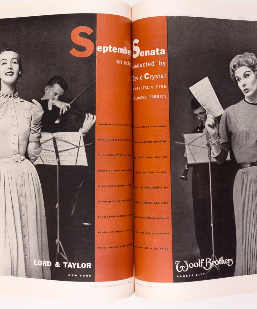 Dovima DIANE ARBUS Balenciaga VOGUE September 1953 Jean Patchett SUZY PARKER vtg