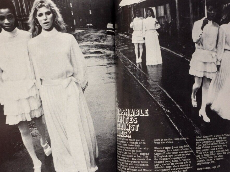 BILLIE WHITELAW Glenna Forster Jones HOCKNEY Queen magazine May 1968 Tom Gilbey