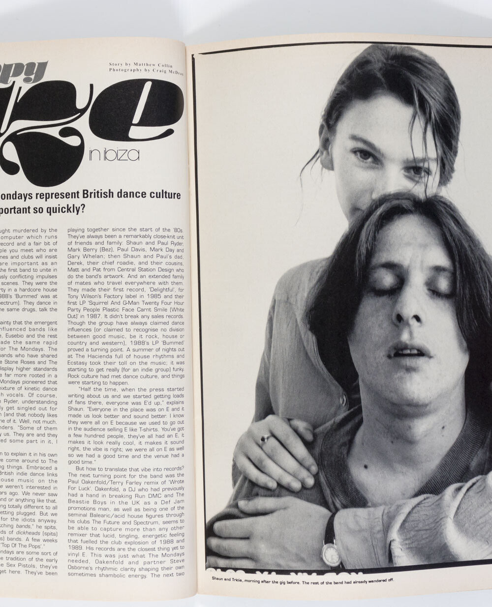 Christy Turlington JUERGEN TELLER Happy Mondays SARAH STOCKBRIDGE  i-D magazine