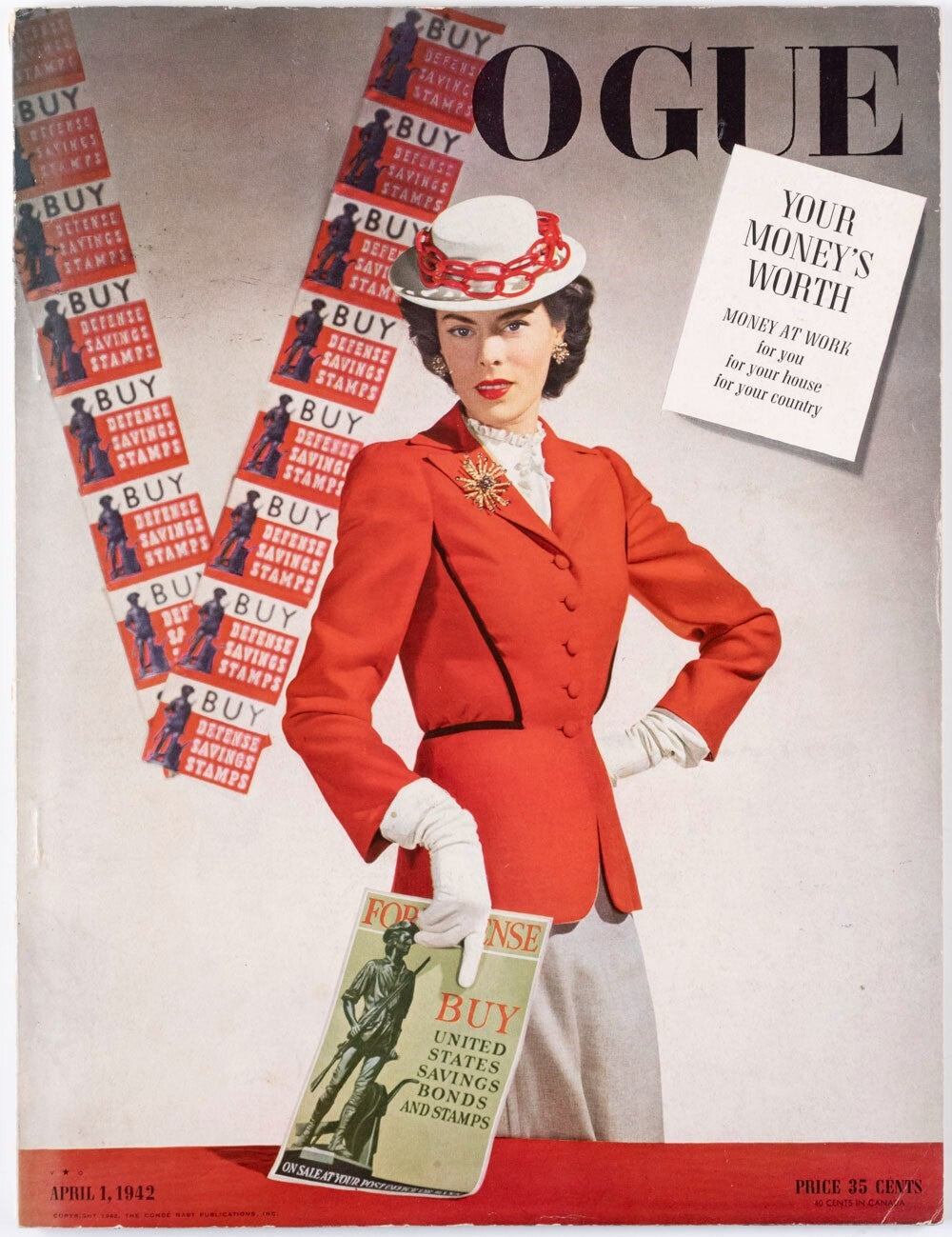 Meg Mundy RENE BOUET-WILLAUMEZ Jinx Falkenburg HORST Ludwig Bemelman BONDS Vogue