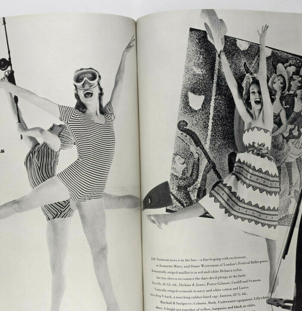 Norman Parkinson ERIC STEMP Tania Mallet TONY RICHARDSON Givenchy DIOR vtg VOGUE
