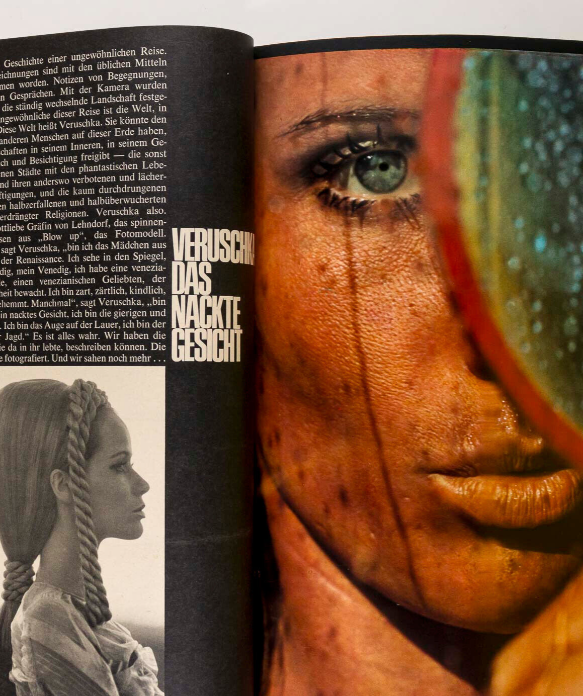 Uschi Obermaier VERUSCHKA Twiggy WILLY FLECKHAUS Art Kane TWEN fashion magazine
