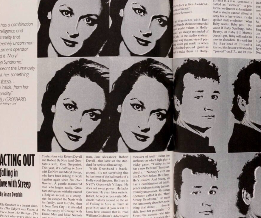 Renee Simonsen JOANNA PACULA Rosemary McGrotha VOGUE Dec 1984 Warhol ISSERMANN