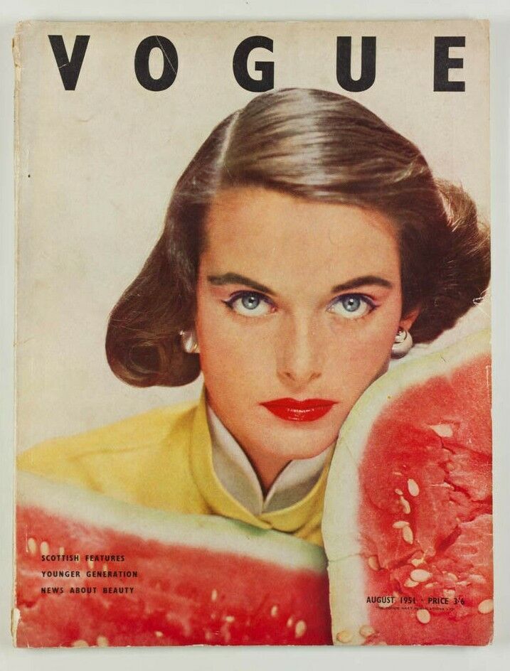 ERWIN BLUMENFELD Cecil Beaton HENRY CLARKE Festival of Britain VOGUE August 1951
