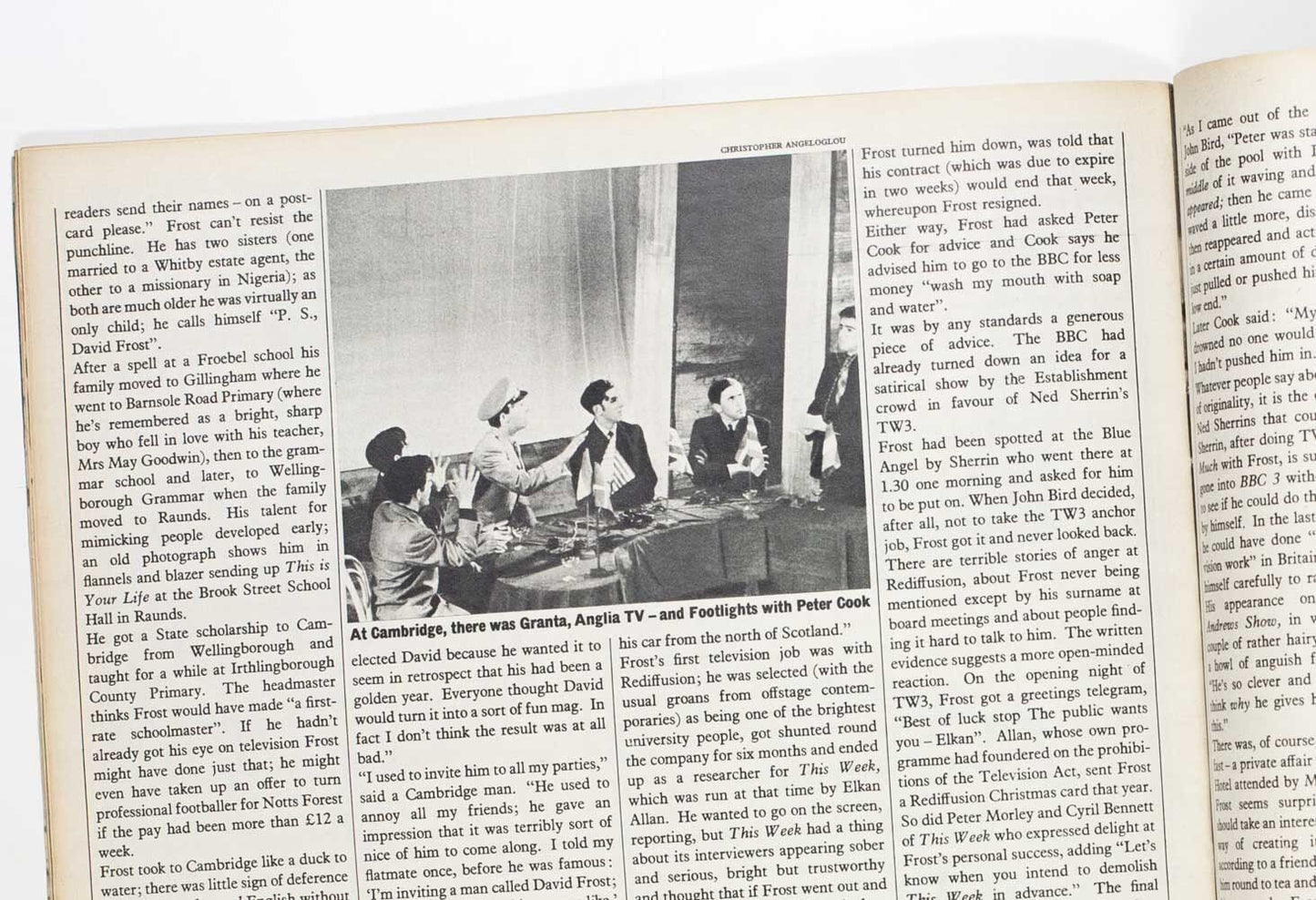 Robert Freson DAVID FROST G-Plan FOALE & TUFFIN Tom Ponzi SUNDAY TIMES MAGAZINE