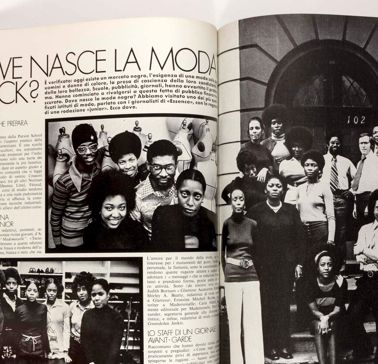 1st BLACK ISSUE L'uomo Vogue JAMES BALDWIN Miles Davis WILLI SMITH Joe Frazier A