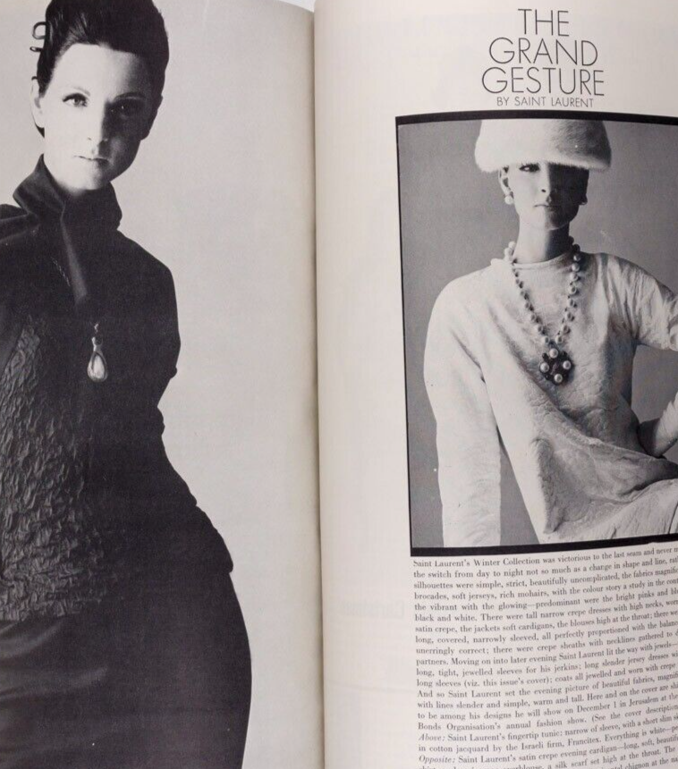Ina Balke CELIA HAMMOND Tania Mallet BEATLES Anouk Aimee YSL David Hockney VOGUE