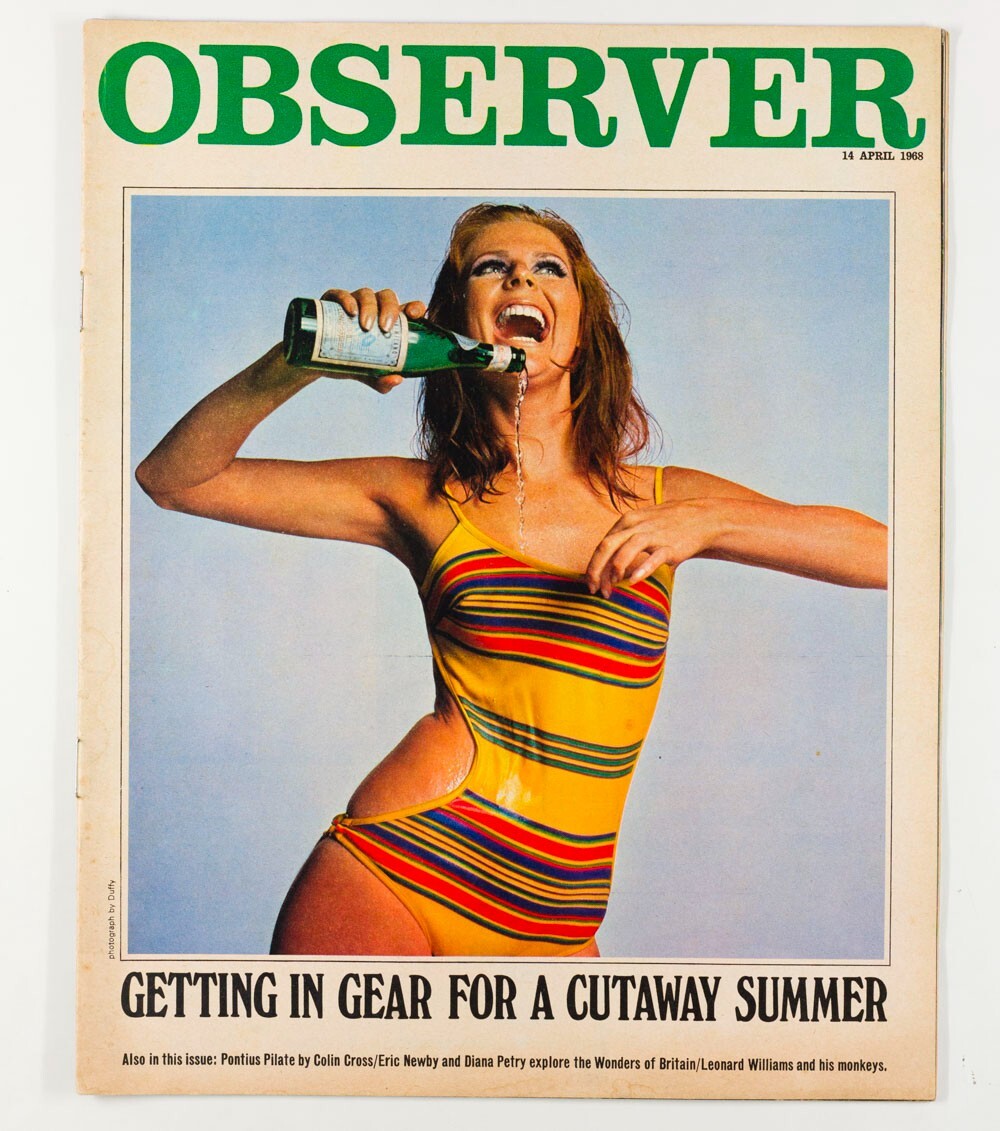Brian Duffy HELMUT NEWTON Paulene Stone NEWBY Pontius Pilate ~ Observer magazine