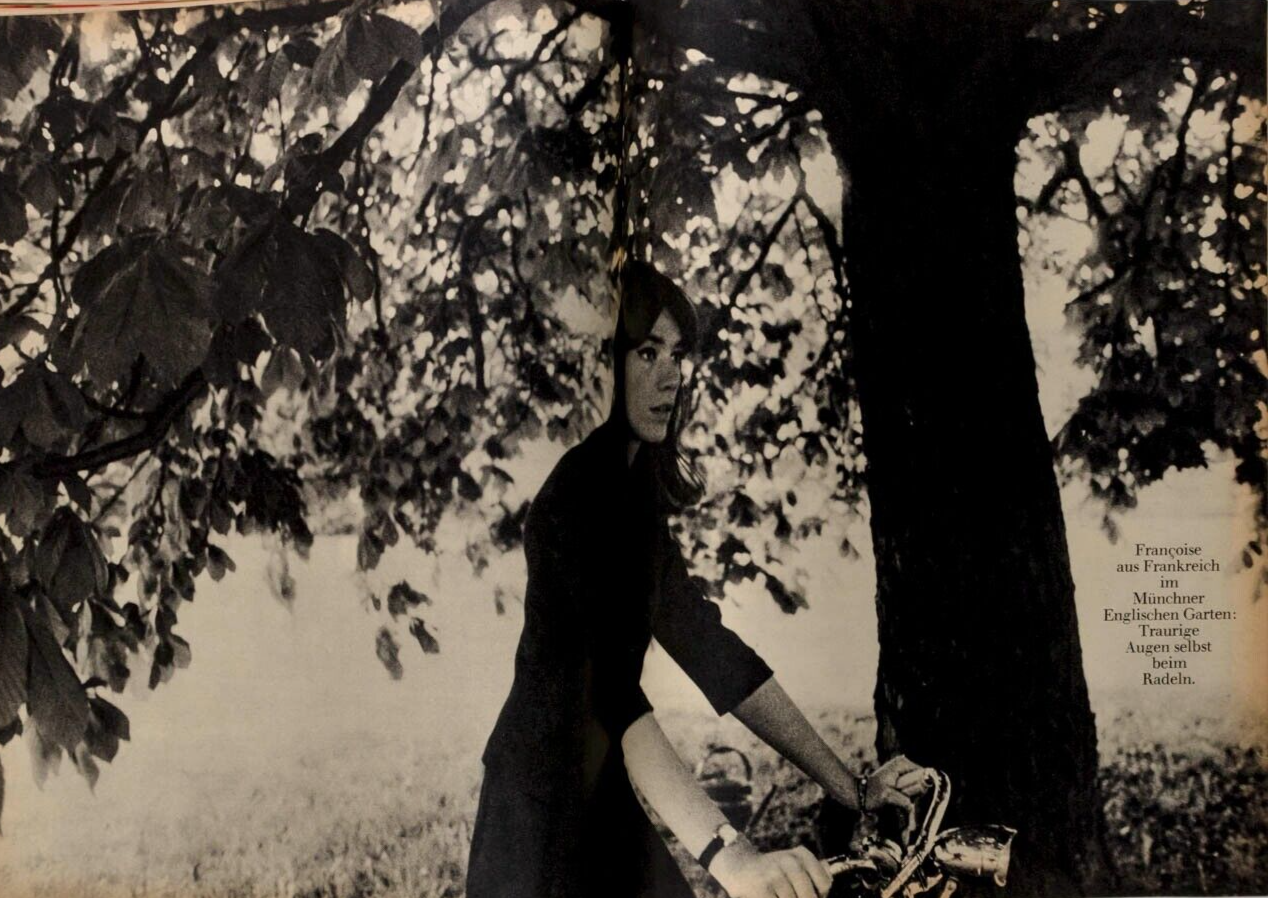 Francoise Hardy MARC HISPARD Ulrich Mack ANDERS HOLMQUIST Twen fashion magazine