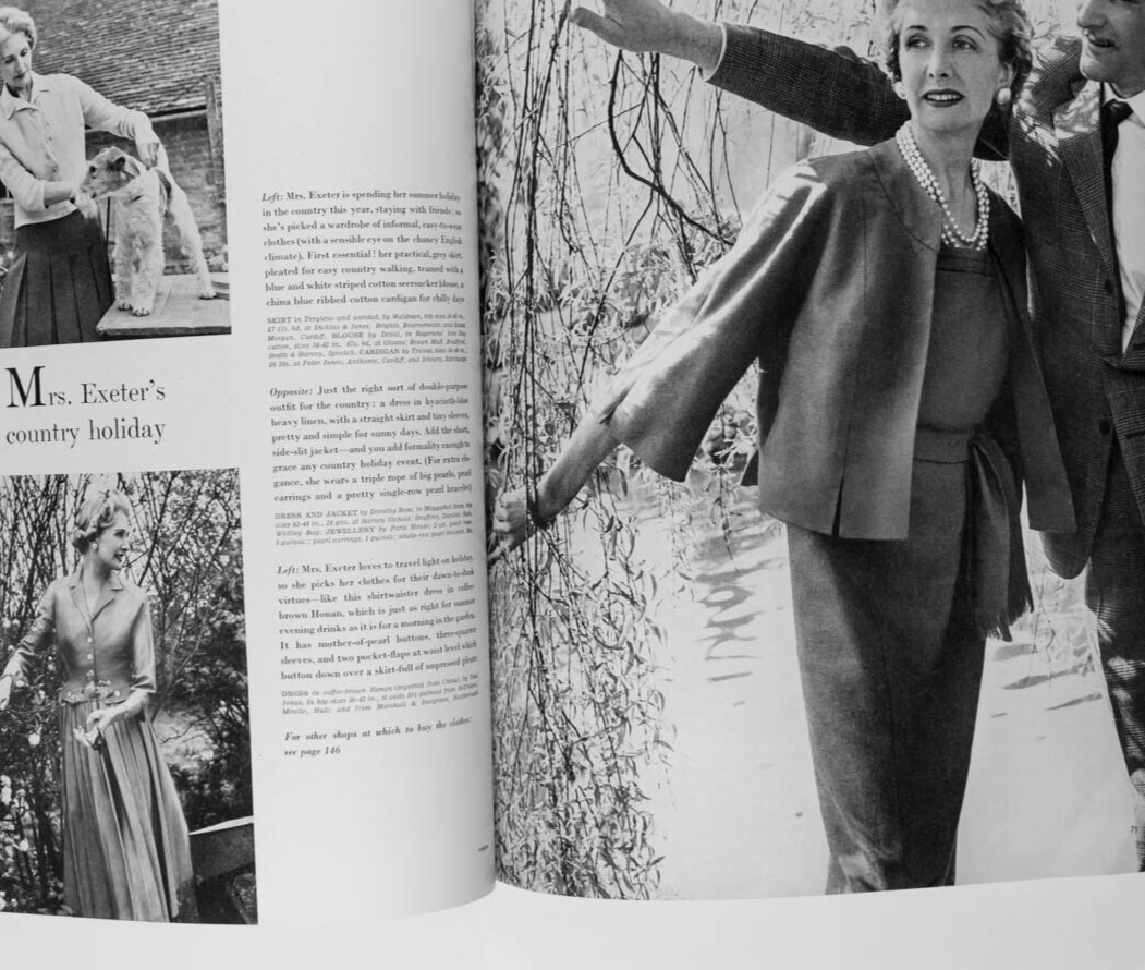 CAITLIN THOMAS Deakin MIKE TODD Givenchy costume jewellery MAUREEN SWANSON Vogue