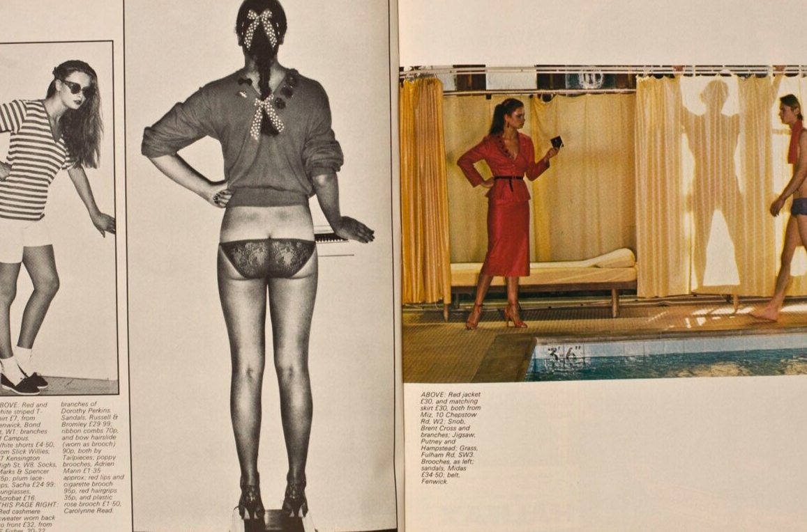 SYLVIA KRISTEL Tina Chow JOHN HURT Honey magazine May 1979 SRI LANKA Soho RITZY