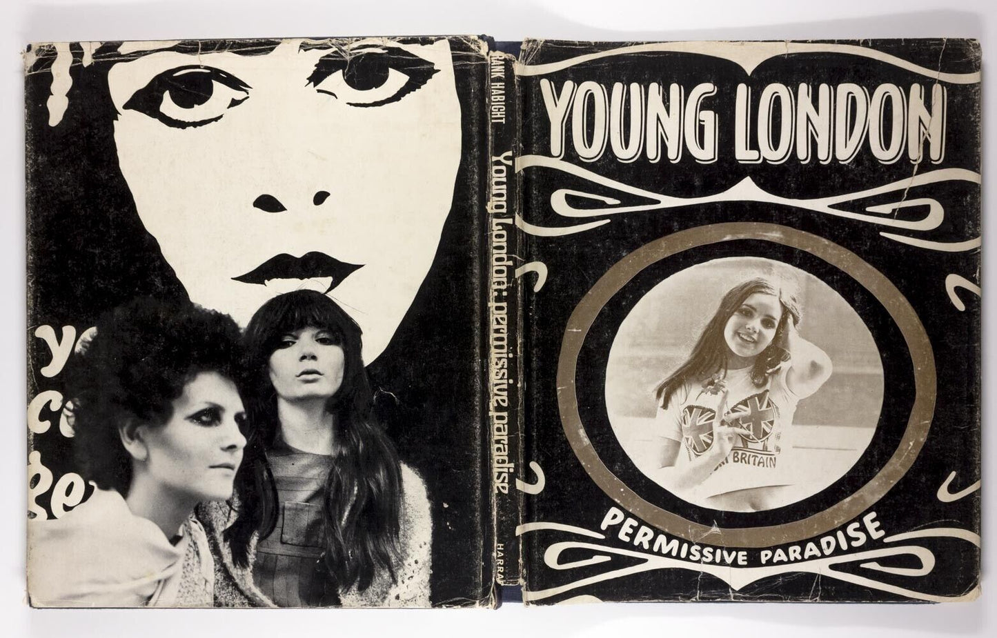 YOUNG LONDON PERMISSIVE PARADISE Rollling Stones HIPPIE Mods 1969 BOOK Habicht
