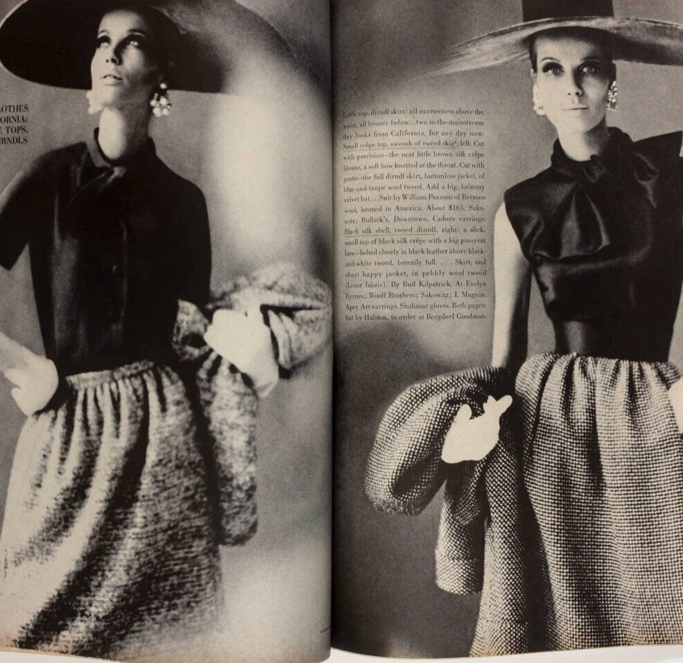 Veruschka AUDREY HEPBURN Bruce Davidson VOGUE August 15 1965  Iran GORDON PARKS