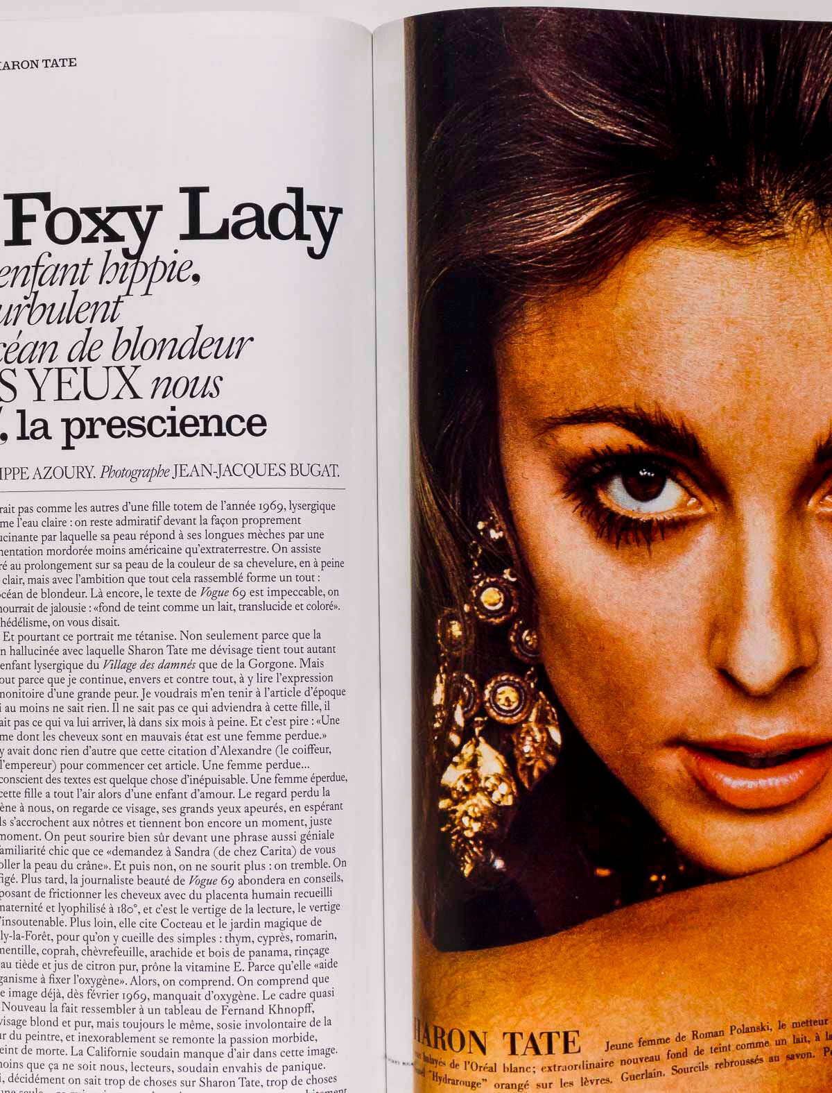 Gisele SHARON TATE Lily Rose Depp VOGUE PARIS October 2015 Jane Birkin VERUSCHKA