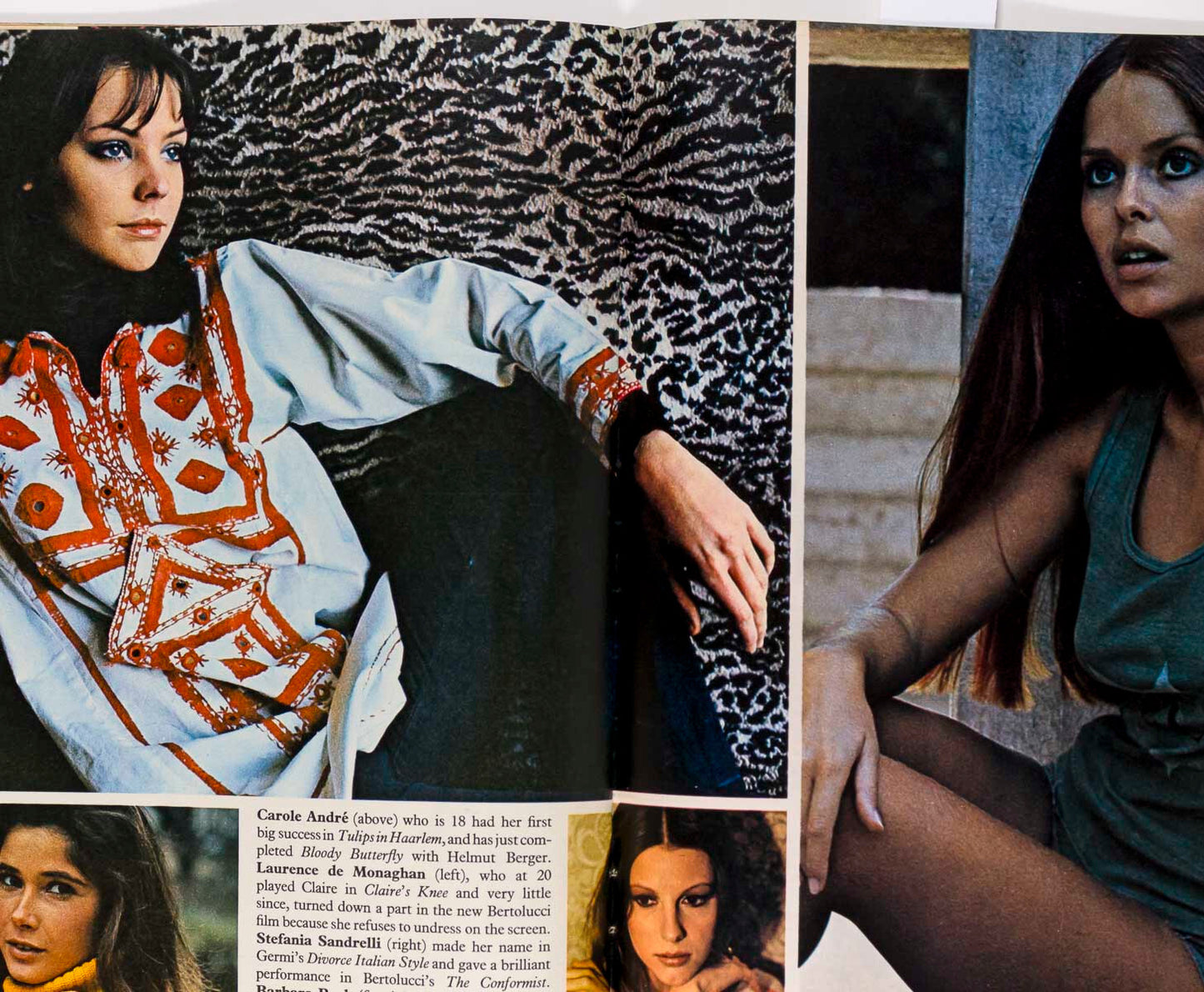 Diana Vere KIRI TE KANAWA Kika Markham BARBARA BACH The Sunday Times magazine UK