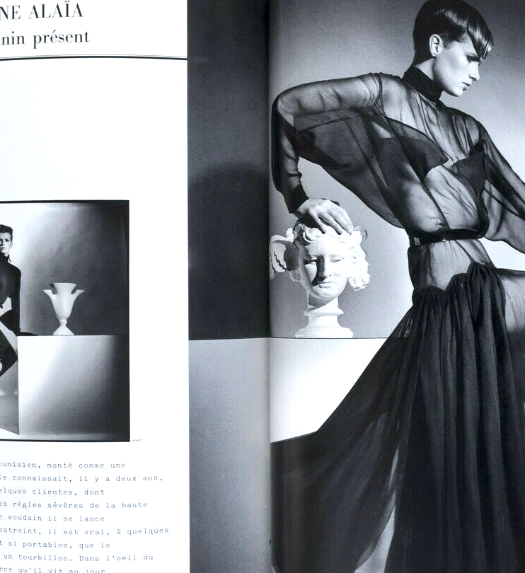 Brooke Shields HELMUT NEWTON Rampling FARRAH FAWCETT Paris Vogue November 1982