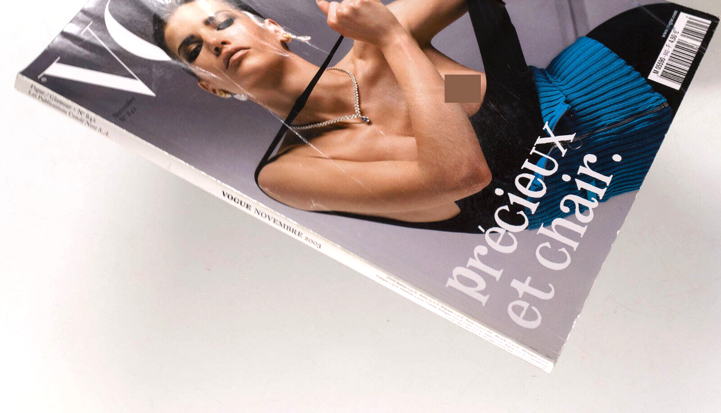 DIANA DONDOE Natalia Vodianova PARIS VOGUE November 2003 Isabeli Fontana CARINE
